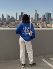 Pray for Los Angeles Long Sleeve Heavyweight Tee Christian Premium T-Shirt