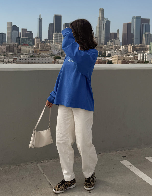 Pray for Los Angeles Long Sleeve Heavyweight Tee Christian Premium T-Shirt