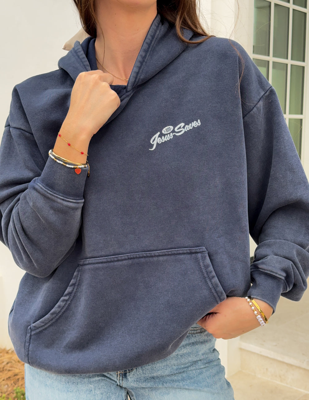 Prayer Line Unisex Hoodie | Christian Apparel | Elevated Faith