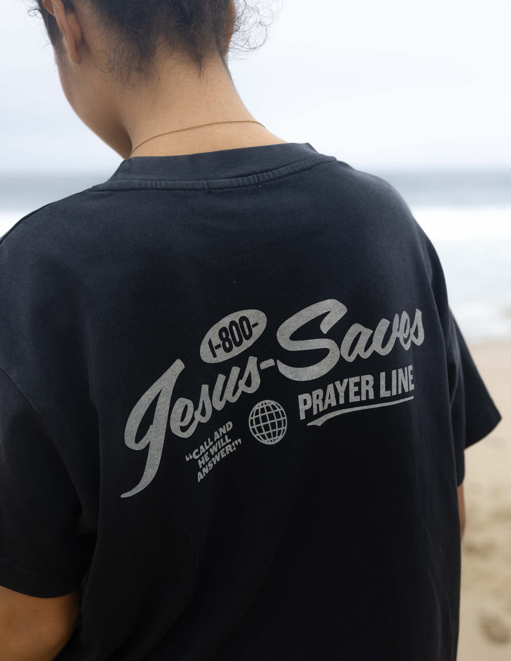 Prayer Line Unisex Tee | Christian T-Shirts | Elevated Faith