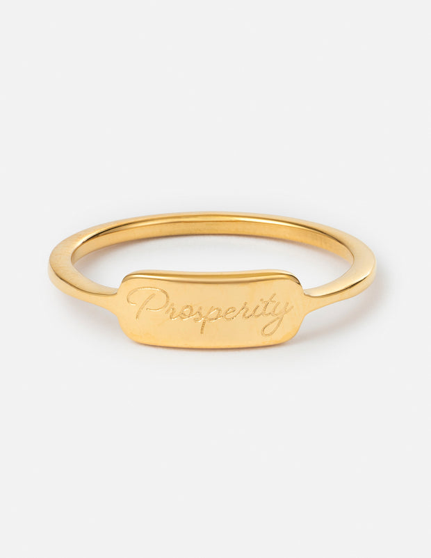 Prosperity Ring Christian Jewelry