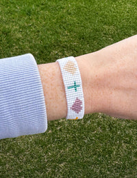 Salvation Micro Bead String Bracelet Christian Jewelry