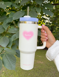 Savior 40 oz Tumbler Christian Water Bottle