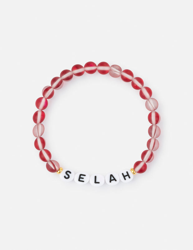 Selah Letter Bracelet Christian Jewelry