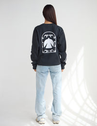 Spirit Is Moving Long Sleeve Heavyweight Tee Christian T-Shirt