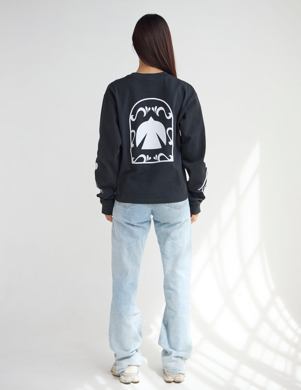 Spirit Is Moving Long Sleeve Heavyweight Tee Christian T-Shirt