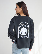 Spirit Is Moving Long Sleeve Heavyweight Tee Christian T-Shirt