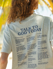 Talk to God Unisex Tee Christian T-Shirt