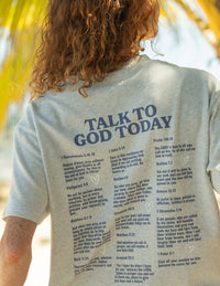 Talk to God Unisex Tee Christian T-Shirt
