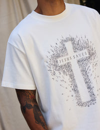 The Cross Heavyweight Tee Premium Christian T-Shirt