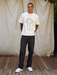 The Cross Heavyweight Tee Premium Christian T-Shirt