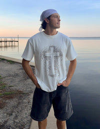 The Cross Heavyweight Tee Premium Christian T-Shirt