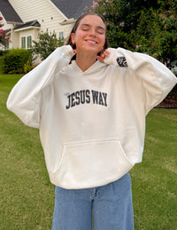 The Jesus Way Unisex Hoodie Christian Sweatshirt