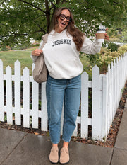 The Jesus Way Unisex Hoodie Christian Sweatshirt