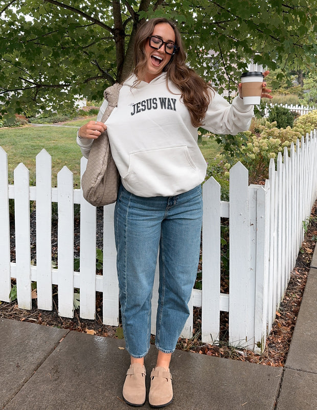 The Jesus Way Unisex Hoodie Christian Sweatshirt