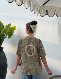The Sacrifice Camo Heavyweight Tee Christian Premium T-Shirt