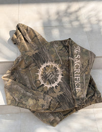 The Sacrifice Camo Unisex Hoodie Christian Sweatshirt