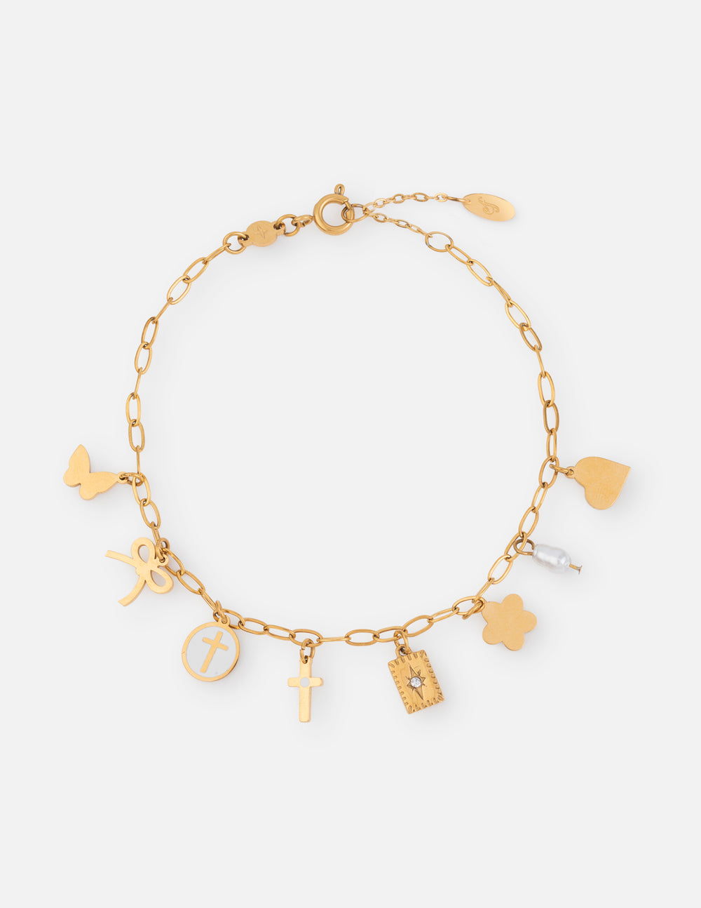アクセサリー CTHY CHARM CHAIN BRACELET Transformation Charm Paperclip Chain Bracelet | Christian Jewelry