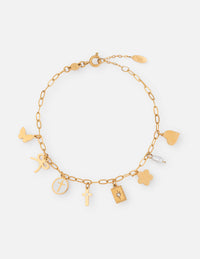 Transformation Charm Paperclip Chain Bracelet Christian Jewelry