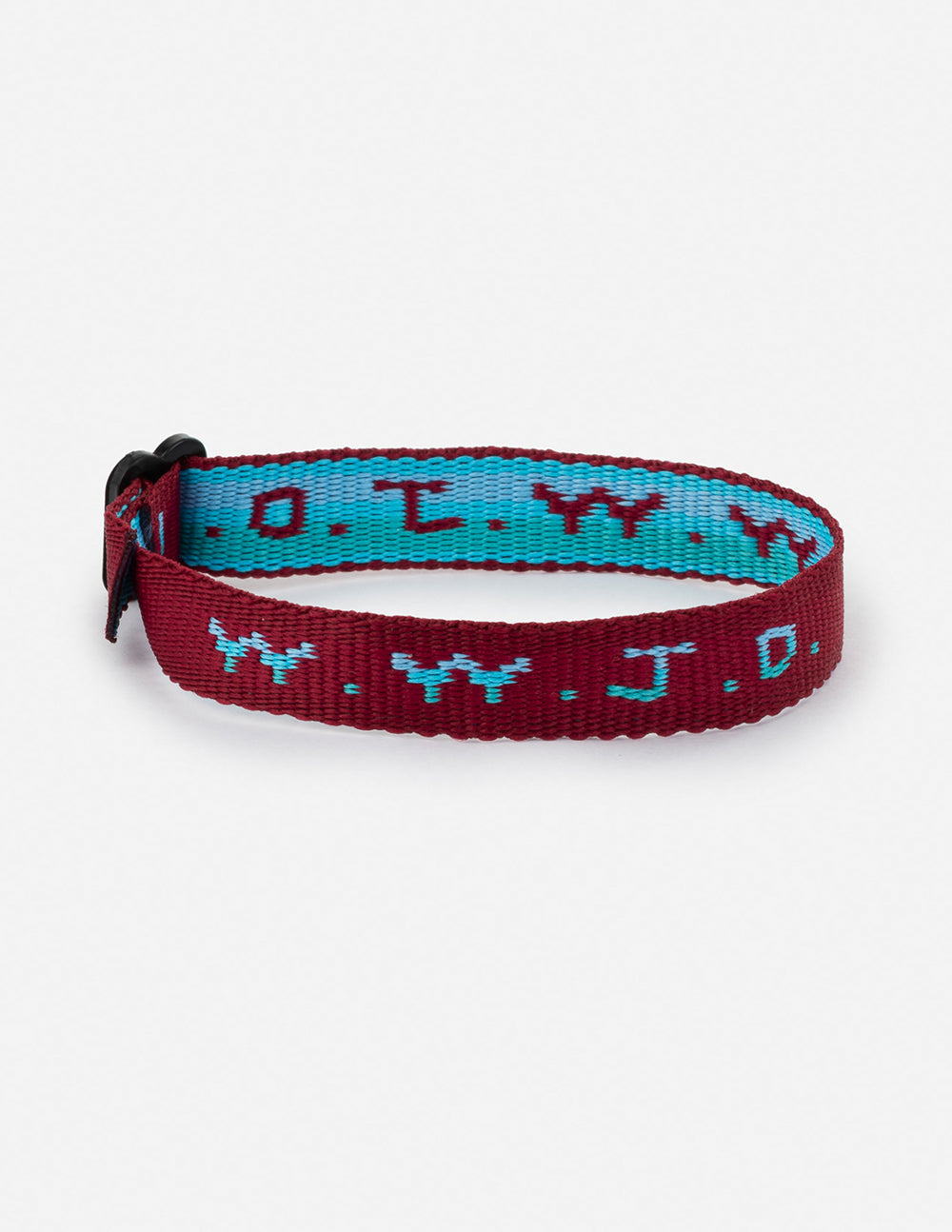 Newwyt 4Pieces WWJD Braccialetti in Tessitura Cosa farebbe Gesù Braccialetti intessuti Braccialetto Religioso Cristiano WWJD per Raccolte di Fondi Merci Strette