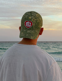 WWJD Camo Hat Christian Accessories