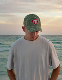 WWJD Camo Hat Christian Accessories