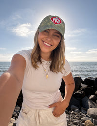 WWJD Camo Hat Christian Accessories