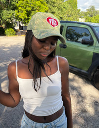 WWJD Camo Hat Christian Accessories
