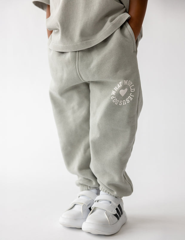 WWJD Varsity Kids Sweatpant Christian Children's Pants