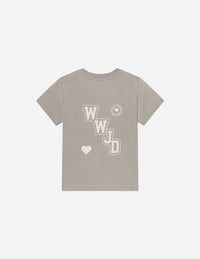 WWJD Varsity Kids Tee Christian Children's T-Shirt