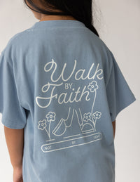 Walk by Faith Kids Tee Christian Children's T-Shirt