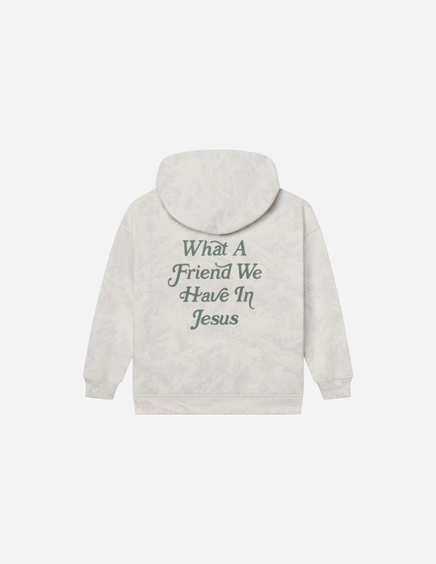 What a Friend in Jesus Camo Kids Hoodie Christian Children's Sweatshirt