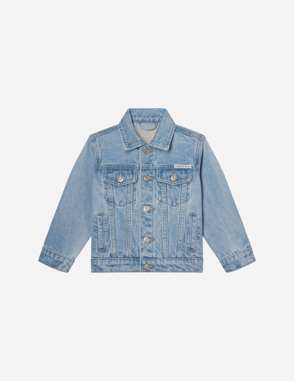 What a Friend in Jesus Kids Denim Jacket | Elevated Faith