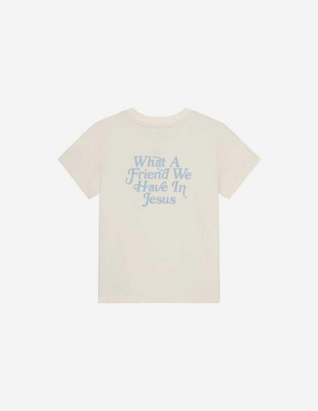 What a Friend in Jesus Kids Tee Christian T-Shirt