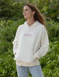 YHWH Allover Floral Unisex Hoodie Christian Sweatshirt