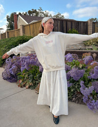 YHWH Allover Floral Unisex Hoodie Christian Sweatshirt