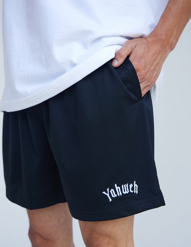 Yahweh Unisex Mesh Short Christian Apparel