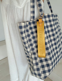 Yellow Oversized Logo Keychain Christian Accessories