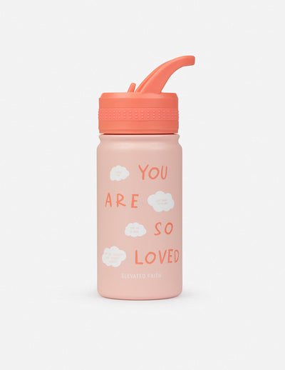 You Are So Loved Kids Water Bottle Christian Accessories