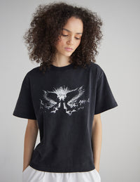 Elevated Faith Angels Heavyweight Tee Christian T-Shirt