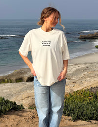 Elevated Faith Ask Me About Jesus Heavyweight Tee Christian T-Shirt