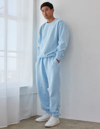 Elevated Faith Basics Dream Blue Unisex Crewneck Christian Crewneck