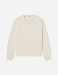 Elevated Faith Basics White Sand Unisex Crewneck Christian Crewneck