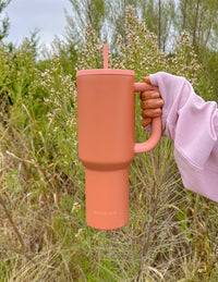 Elevated Faith Burnt Orange 40 oz Ascend Tumbler Christian Tumbler