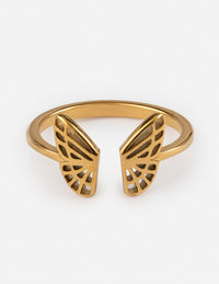 Elevated Faith Butterfly Ring Christian Ring