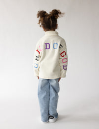 Elevated Faith Child of God Fleece Kids Pullover Christian Kids Jacket