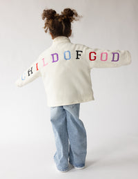 Elevated Faith Child of God Fleece Kids Pullover Christian Kids Jacket
