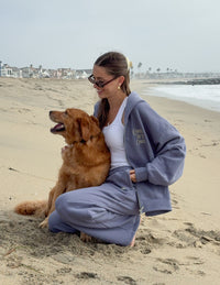 Elevated Faith Created by the Creator Plum Full-Zip Hoodie Christian Hoodie