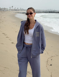 Elevated Faith Created by the Creator Plum Full-Zip Hoodie Christian Hoodie