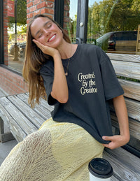 Elevated Faith Created by the Creator Unisex Tee Christian T-Shirt